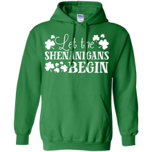 Load image into Gallery viewer, Green St Patricks T-Shirt Let the Shenanigans Begin Shirt HT01 - green-st-patricks-t-shirt-let-the-shenanigans-begin-shirt-ht01-vivianstorescom-2