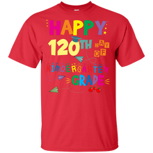 Load image into Gallery viewer, Happy 120th Day Of Kindergarten Grade T-Shirt For Kid - happy-120th-day-of-kindergarten-grade-t-shirt-for-kid-vivianstorescom-2