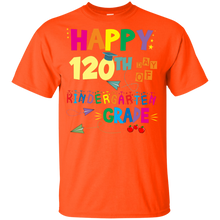Load image into Gallery viewer, Happy 120th Day Of Kindergarten Grade T-Shirt For Kid - happy-120th-day-of-kindergarten-grade-t-shirt-for-kid-vivianstorescom-4