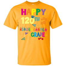 Load image into Gallery viewer, Happy 120th Day Of Kindergarten Grade T-Shirt For Kid - happy-120th-day-of-kindergarten-grade-t-shirt-for-kid-vivianstorescom-5