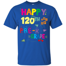 Load image into Gallery viewer, Happy 120th Day Of Pre-K Grade T-Shirt For Kid - happy-120th-day-of-pre-k-grade-t-shirt-for-kid-vivianstorescom