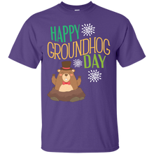 Load image into Gallery viewer, Happy Groundhog Day T-Shirt - happy-groundhog-day-t-shirt-vivianstorescom-2
