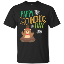 Load image into Gallery viewer, Happy Groundhog Day T-Shirt - happy-groundhog-day-t-shirt-vivianstorescom
