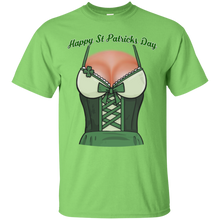 Load image into Gallery viewer, Happy Patrick's Day Women Boobs Funny Shirt HA02 - happy-patricks-day-women-boobs-funny-shirt-ha02-vivianstorescom-3