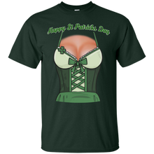 Load image into Gallery viewer, Happy St. Patrick's Day Costume Beauty Boob Funny T-shirt HA02 - happy-st-patricks-day-costume-beauty-boob-funny-t-shirt-ha02-vivianstorescom