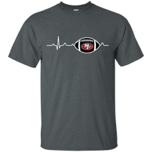 Load image into Gallery viewer, Heartbeat When Watching 49ers Football Team T-shirt For Fan VA02 - heartbeat-when-watching-49ers-football-team-t-shirt-for-fan-va02-vivianstorescom-3