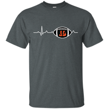 Load image into Gallery viewer, Heartbeat When Watching Bengals Football Team T-shirt For Fan VA02 - heartbeat-when-watching-bengals-football-team-t-shirt-for-fan-va02-vivianstorescom-2