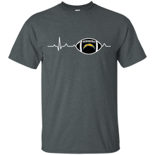Load image into Gallery viewer, Heartbeat When Watching Chargers Football Team T-shirt For Fan VA02 - heartbeat-when-watching-chargers-football-team-t-shirt-for-fan-va02-vivianstorescom-5