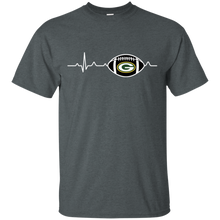Load image into Gallery viewer, Heartbeat When Watching Packers Football Team T-shirt For Fan VA02 - heartbeat-when-watching-packers-football-team-t-shirt-for-fan-va02-vivianstorescom-2