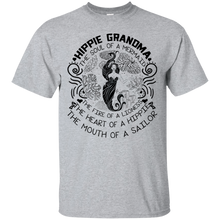 Load image into Gallery viewer, Hippie Grandma The Soul Of Mermaid The Fire Of Lioness Shirt LT02 - hippie-grandma-the-soul-of-mermaid-the-fire-of-lioness-shirt-lt02-vivianstorescom
