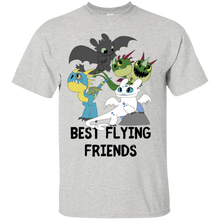 Load image into Gallery viewer, How To Train Dragon Best Flying Friends T-shirt KA02 - how-to-train-dragon-best-flying-friends-t-shirt-ka02-vivianstorescom-2
