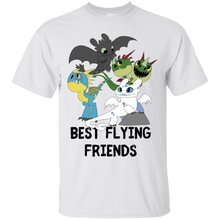 Load image into Gallery viewer, How To Train Dragon Best Flying Friends T-shirt KA02 - how-to-train-dragon-best-flying-friends-t-shirt-ka02-vivianstorescom-3