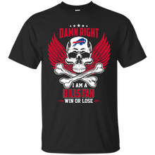 Load image into Gallery viewer, I Am A Bills Fan Win Or Lose Football Bills Fan T-Shirt LT01 - i-am-a-bills-fan-win-or-lose-football-bills-fan-t-shirt-lt01-vivianstorescom