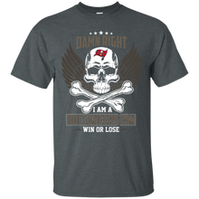 Load image into Gallery viewer, I Am A Buccaneers Fan Win Or Lose Football Buccaneers Fan T-Shirt LT01 - i-am-a-buccaneers-fan-win-or-lose-football-buccaneers-fan-t-shirt-lt01-vivianstorescom-3