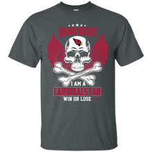 Load image into Gallery viewer, I Am A Cardinals Fan Win Or Lose Football Cardinals Fan T-Shirt LT01 - i-am-a-cardinals-fan-win-or-lose-football-cardinals-fan-t-shirt-lt01-vivianstorescom-3