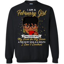 Load image into Gallery viewer, I am a February Girl A Fire In My Soul And A Mouth Birthday T-shirt VA01 - i-am-a-february-girl-a-fire-in-my-soul-and-a-mouth-birthday-t-shirt-va01-vivianstorescom-5