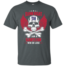 Load image into Gallery viewer, I Am A Giants Fan Win Or Lose Football Giants Fan T-Shirt LT01 - i-am-a-giants-fan-win-or-lose-football-giants-fan-t-shirt-lt01-vivianstorescom-3