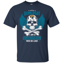 Load image into Gallery viewer, I Am A Jaguars Fan Win Or Lose Football Jaguars Fan T-shirt LT01 - i-am-a-jaguars-fan-win-or-lose-football-jaguars-fan-t-shirt-lt01-vivianstorescom-2
