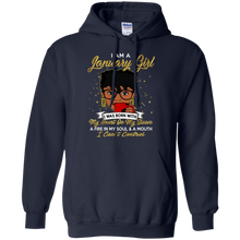 Load image into Gallery viewer, I am a January Girl A Fire In My Soul And A Mouth Birthday T-shirt VA01 - i-am-a-january-girl-a-fire-in-my-soul-and-a-mouth-birthday-t-shirt-va01-vivianstorescom-4
