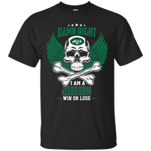 Load image into Gallery viewer, I Am A Jets Fan Win Or Lose Football Jets Fan T-Shirt LT01 - i-am-a-jets-fan-win-or-lose-football-jets-fan-t-shirt-lt01-vivianstorescom