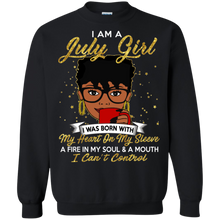 Load image into Gallery viewer, I am a July Girl A Fire In My Soul And A Mouth Birthday T-shirt VA01 - i-am-a-july-girl-a-fire-in-my-soul-and-a-mouth-birthday-t-shirt-va01-vivianstorescom-5