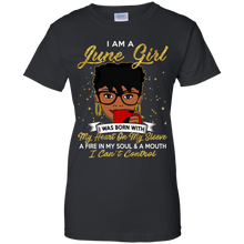 Load image into Gallery viewer, I am a June Girl A Fire In My Soul And A Mouth Birthday T-shirt VA01 - i-am-a-june-girl-a-fire-in-my-soul-and-a-mouth-birthday-t-shirt-va01-vivianstorescom-7