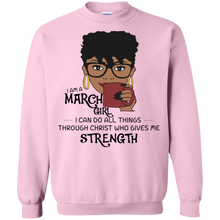 Load image into Gallery viewer, I Am A March Girl I Can Do All Things Through Christ Birthday Tee LT01 - i-am-a-march-girl-i-can-do-all-things-through-christ-birthday-tee-lt01-vivianstorescom-4