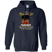 Load image into Gallery viewer, I am a November Girl A Fire In My Soul And A Mouth Birthday T-shirt VA01 - i-am-a-november-girl-a-fire-in-my-soul-and-a-mouth-birthday-t-shirt-va01-vivianstorescom-4