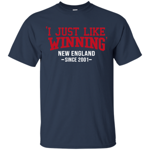 'I Just Like Winning' New England Since 2001 Football Shirt - i-just-like-winning-new-england-since-2001-football-shirt-vivianstorescom-2