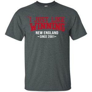 'I Just Like Winning' New England Since 2001 Football Shirt - i-just-like-winning-new-england-since-2001-football-shirt-vivianstorescom-3