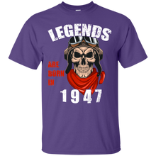 Load image into Gallery viewer, Legends Are Born In 1947 - Old Man Club Birthday Shirt KA01 - legends-are-born-in-1947-old-man-club-birthday-shirt-ka01-vivianstorescom-2