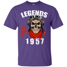 Load image into Gallery viewer, Legends Are Born In 1957 - Old Man Club Birthday Shirt KA01 - legends-are-born-in-1957-old-man-club-birthday-shirt-ka01-vivianstorescom-2