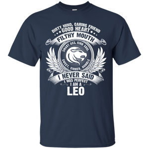 Leo Perfect Birthday Dirty Mind, Good Heart Zodiac Tee HT01 - leo-perfect-birthday-dirty-mind-good-heart-zodiac-tee-ht01-vivianstorescom-2