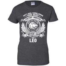 Load image into Gallery viewer, Leo Perfect Birthday Dirty Mind, Good Heart Zodiac Tee HT01 - leo-perfect-birthday-dirty-mind-good-heart-zodiac-tee-ht01-vivianstorescom-9