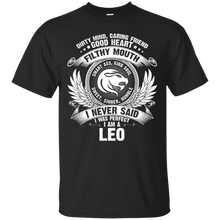 Load image into Gallery viewer, Leo Perfect Birthday Dirty Mind, Good Heart Zodiac Tee HT01 - leo-perfect-birthday-dirty-mind-good-heart-zodiac-tee-ht01-vivianstorescom