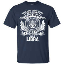 Load image into Gallery viewer, Libra Perfect Birthday Dirty Mind, Good Heart Zodiac Tee HT01 - libra-perfect-birthday-dirty-mind-good-heart-zodiac-tee-ht01-vivianstorescom-2