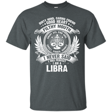 Load image into Gallery viewer, Libra Perfect Birthday Dirty Mind, Good Heart Zodiac Tee HT01 - libra-perfect-birthday-dirty-mind-good-heart-zodiac-tee-ht01-vivianstorescom-3