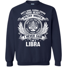Load image into Gallery viewer, Libra Perfect Birthday Dirty Mind, Good Heart Zodiac Tee HT01 - libra-perfect-birthday-dirty-mind-good-heart-zodiac-tee-ht01-vivianstorescom-7