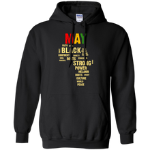 Load image into Gallery viewer, May Afro Color Words African Birthday Shirt HT01 - may-afro-color-words-african-birthday-shirt-ht01-vivianstorescom-4