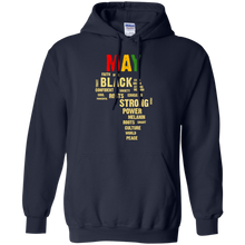 Load image into Gallery viewer, May Afro Color Words African Birthday Shirt HT01 - may-afro-color-words-african-birthday-shirt-ht01-vivianstorescom-5