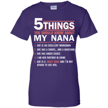 Load image into Gallery viewer, My Nana Tee 5 Things You Should Know About VA01 - my-nana-tee-5-things-you-should-know-about-va01-vivianstorescom-10