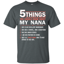 Load image into Gallery viewer, My Nana Tee 5 Things You Should Know About VA01 - my-nana-tee-5-things-you-should-know-about-va01-vivianstorescom-2