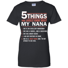 Load image into Gallery viewer, My Nana Tee 5 Things You Should Know About VA01 - my-nana-tee-5-things-you-should-know-about-va01-vivianstorescom-8