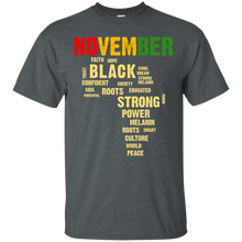 Load image into Gallery viewer, November Afro Color Words African Birthday Shirt HT01 - november-afro-color-words-african-birthday-shirt-ht01-vivianstorescom-3