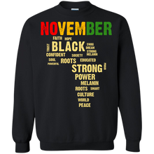 Load image into Gallery viewer, November Afro Color Words African Birthday Shirt HT01 - november-afro-color-words-african-birthday-shirt-ht01-vivianstorescom-6