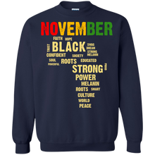 Load image into Gallery viewer, November Afro Color Words African Birthday Shirt HT01 - november-afro-color-words-african-birthday-shirt-ht01-vivianstorescom-7