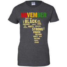 Load image into Gallery viewer, November Afro Color Words African Birthday Shirt HT01 - november-afro-color-words-african-birthday-shirt-ht01-vivianstorescom-9