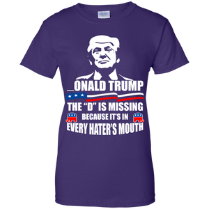 Onald Trump The "D" Is Missing It's In Hater's Mouth Funny T-Shirt KA01 - onald-trump-the-d-is-missing-its-in-haters-mouth-funny-t-shirt-ka01-vivianstorescom-10