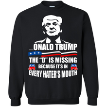 Load image into Gallery viewer, Onald Trump The &quot;D&quot; Is Missing It&#39;s In Hater&#39;s Mouth Funny T-Shirt KA01 - onald-trump-the-d-is-missing-its-in-haters-mouth-funny-t-shirt-ka01-vivianstorescom-6