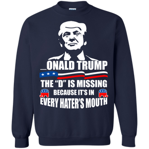 Onald Trump The "D" Is Missing It's In Hater's Mouth Funny T-Shirt KA01 - onald-trump-the-d-is-missing-its-in-haters-mouth-funny-t-shirt-ka01-vivianstorescom-7